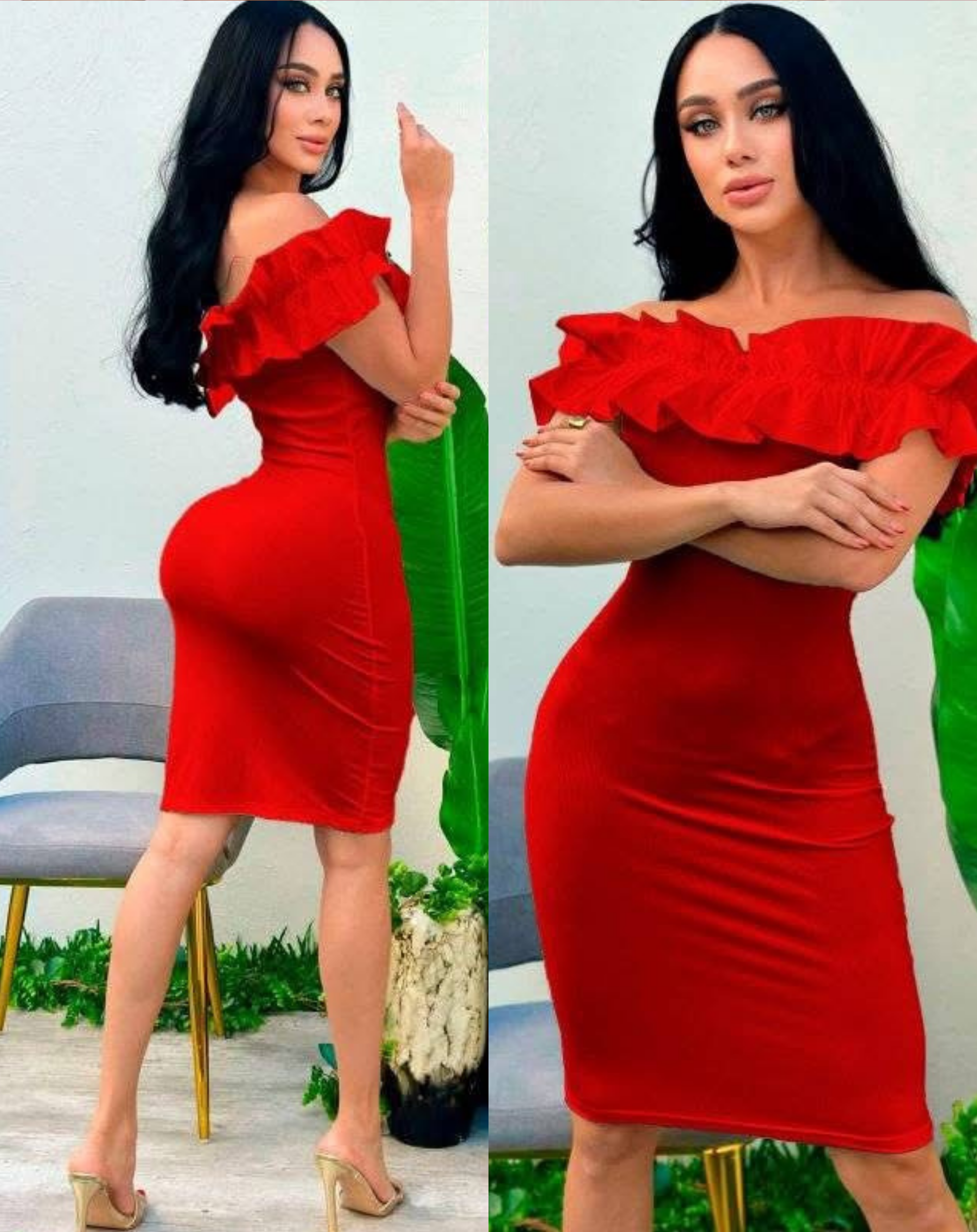 V264 Vestido corto
