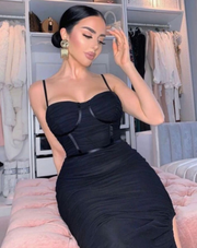 V100 Vestido corto
