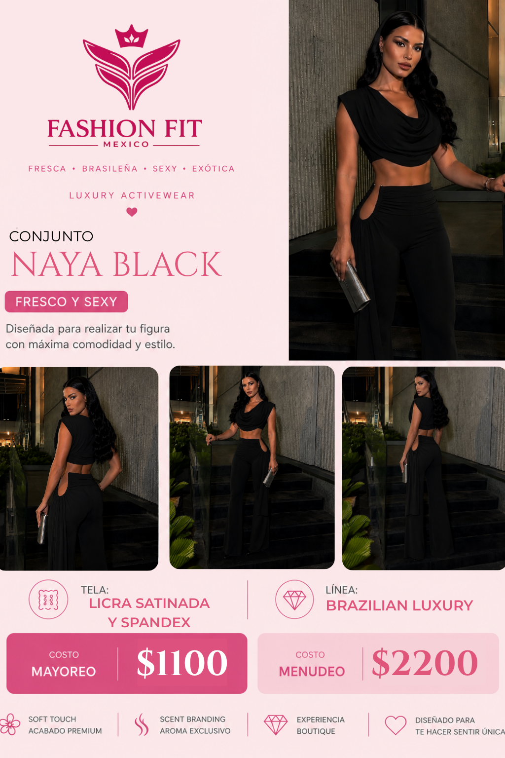 Mayoreo Naya Black