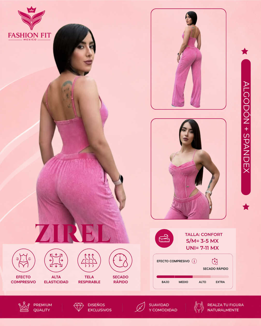 Conj. Zirel Pink