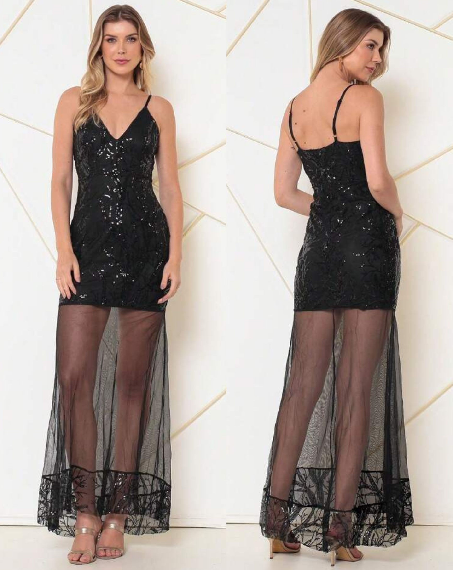 V234 Vestido largo