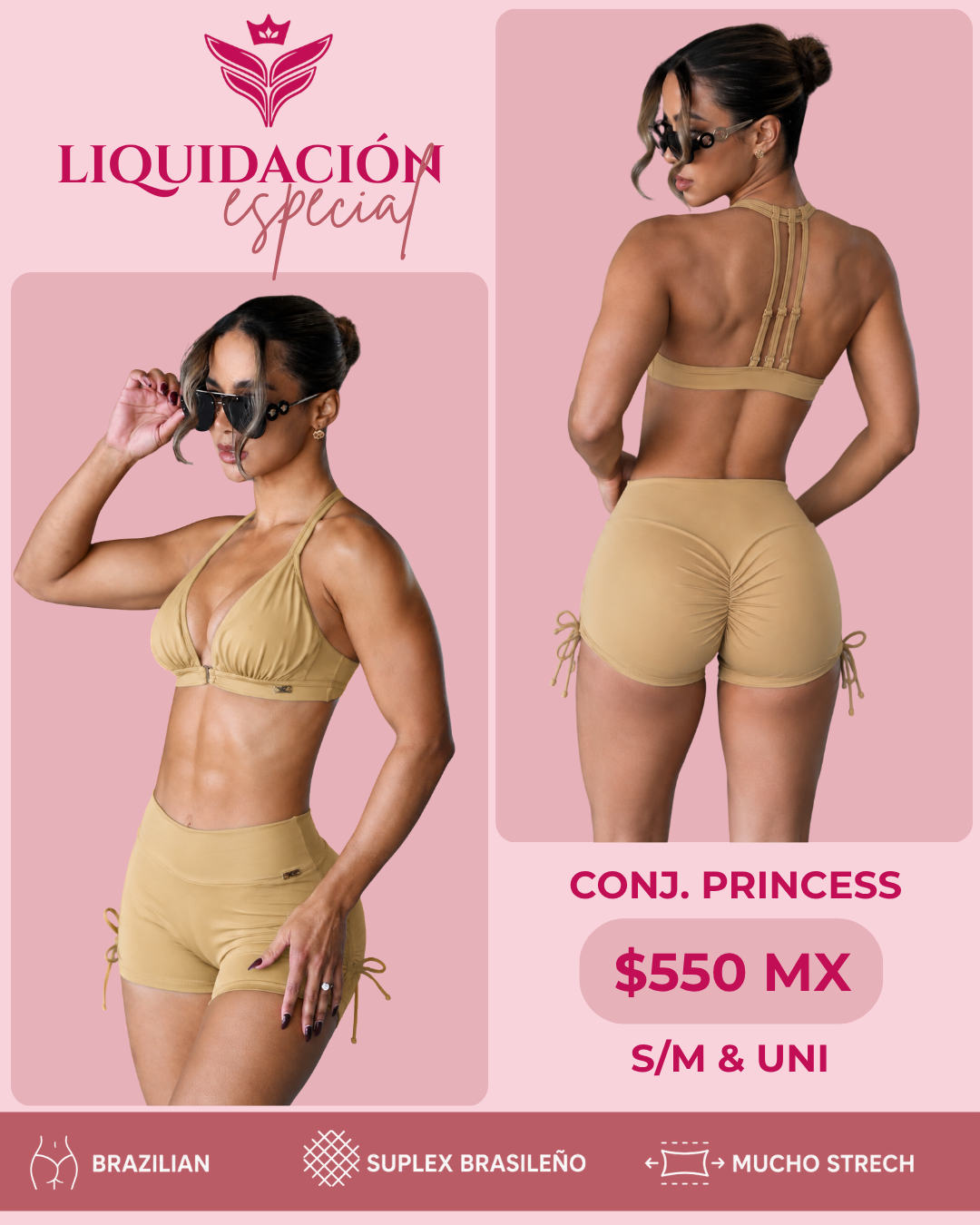 Conj. Princess Beige