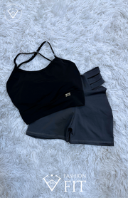 DC65 Conj. short berry gray