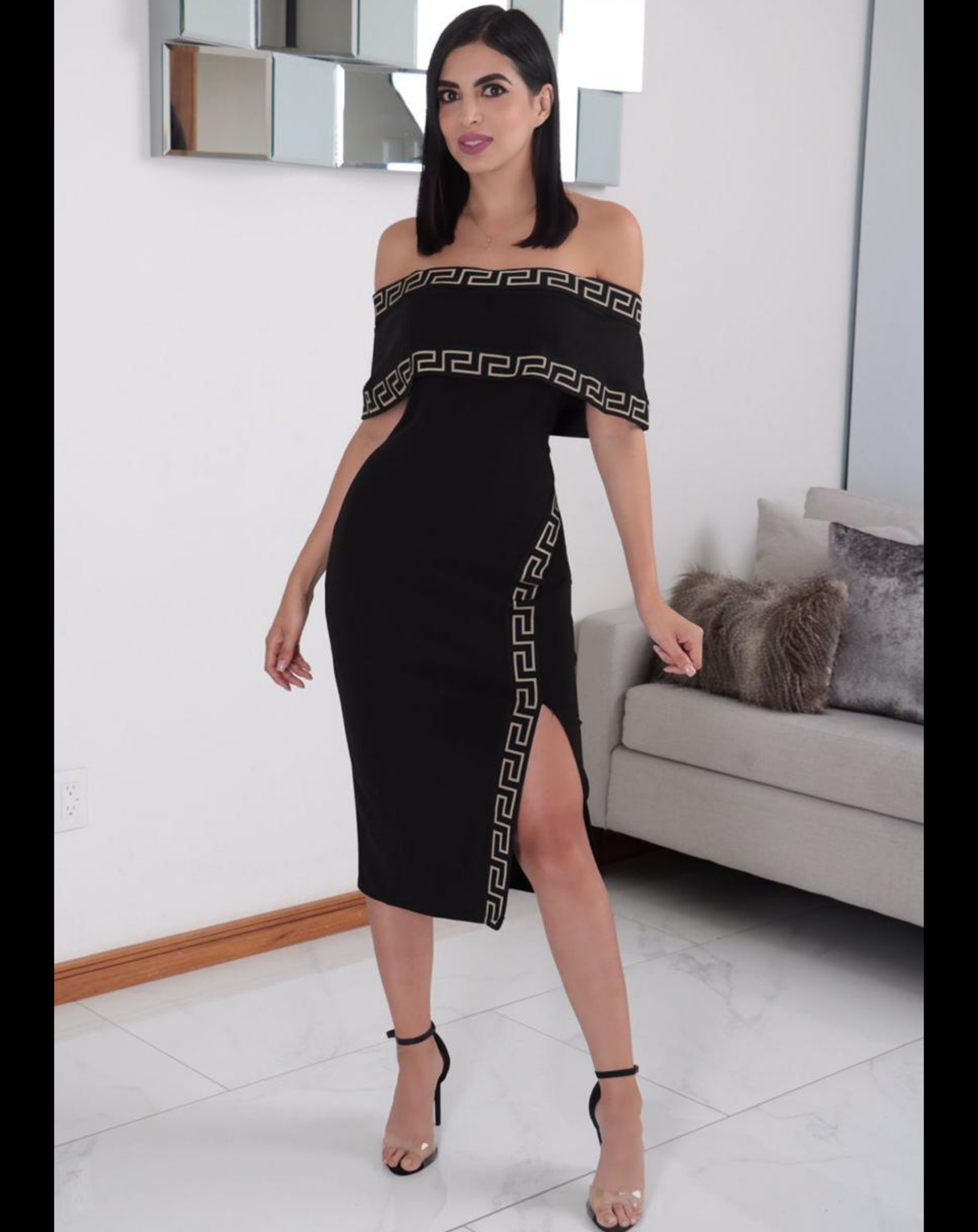 V98 Vestido corto