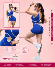 Jump. Trendy Blue