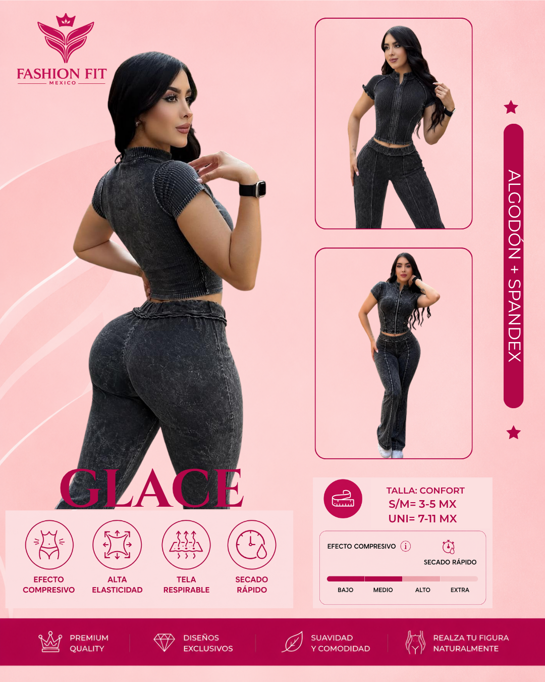 Conj. Glace Black