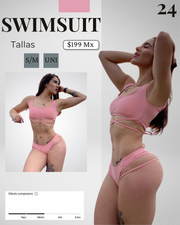 Swimsuit rosa 24