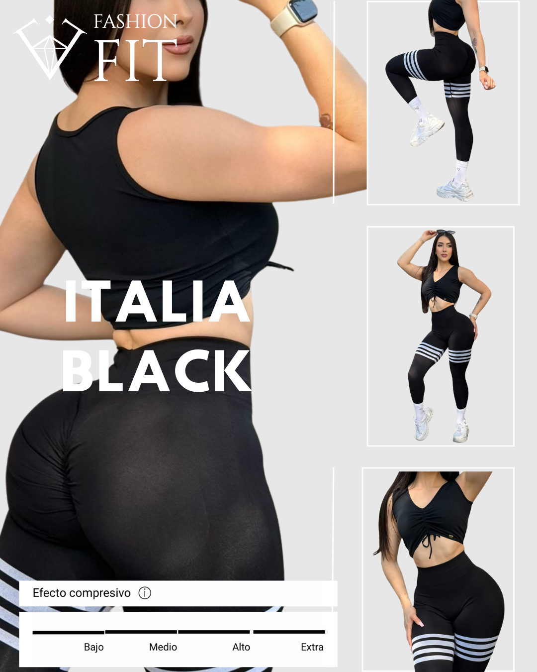 Leggin Italia Black