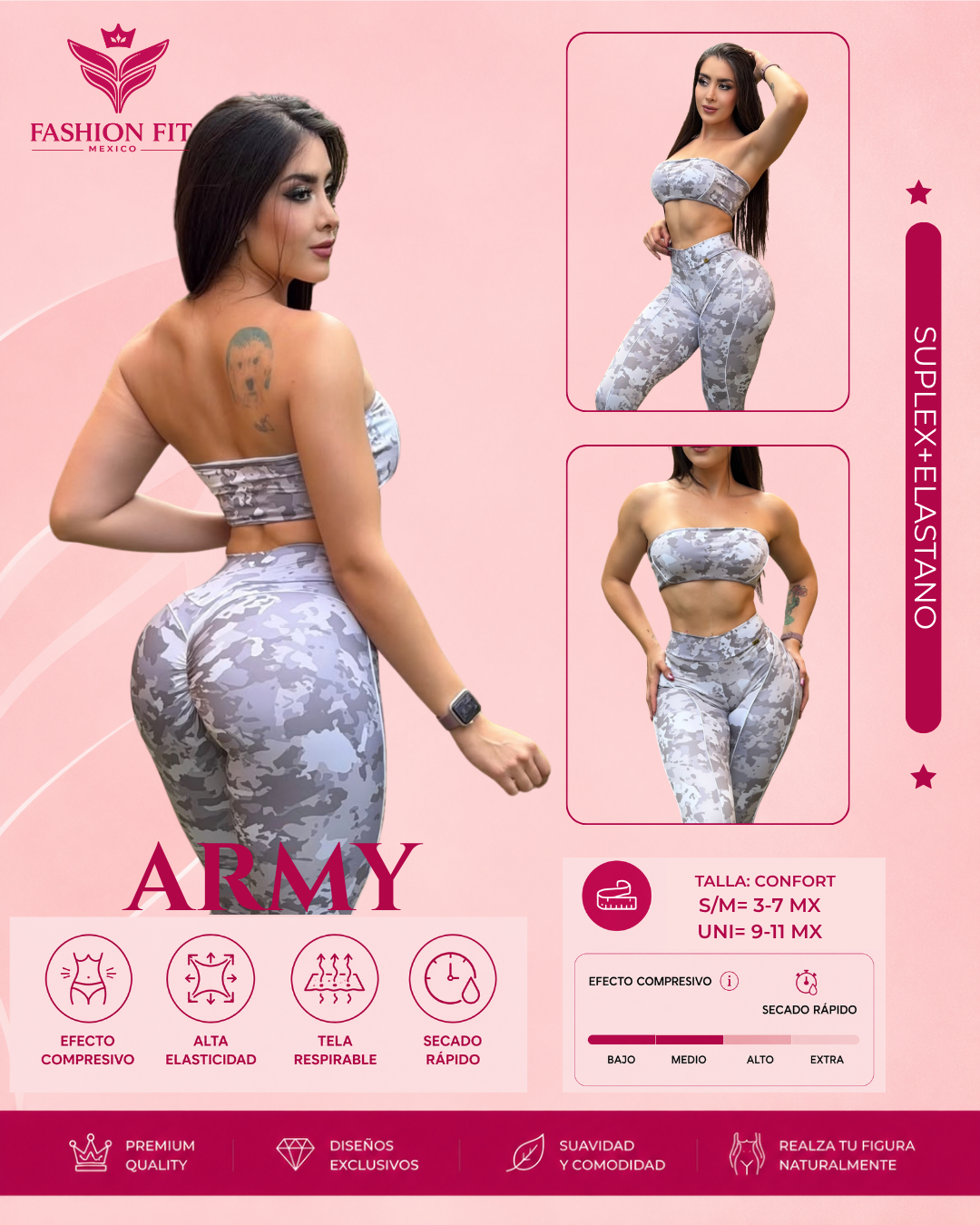 Conj. Army Gray