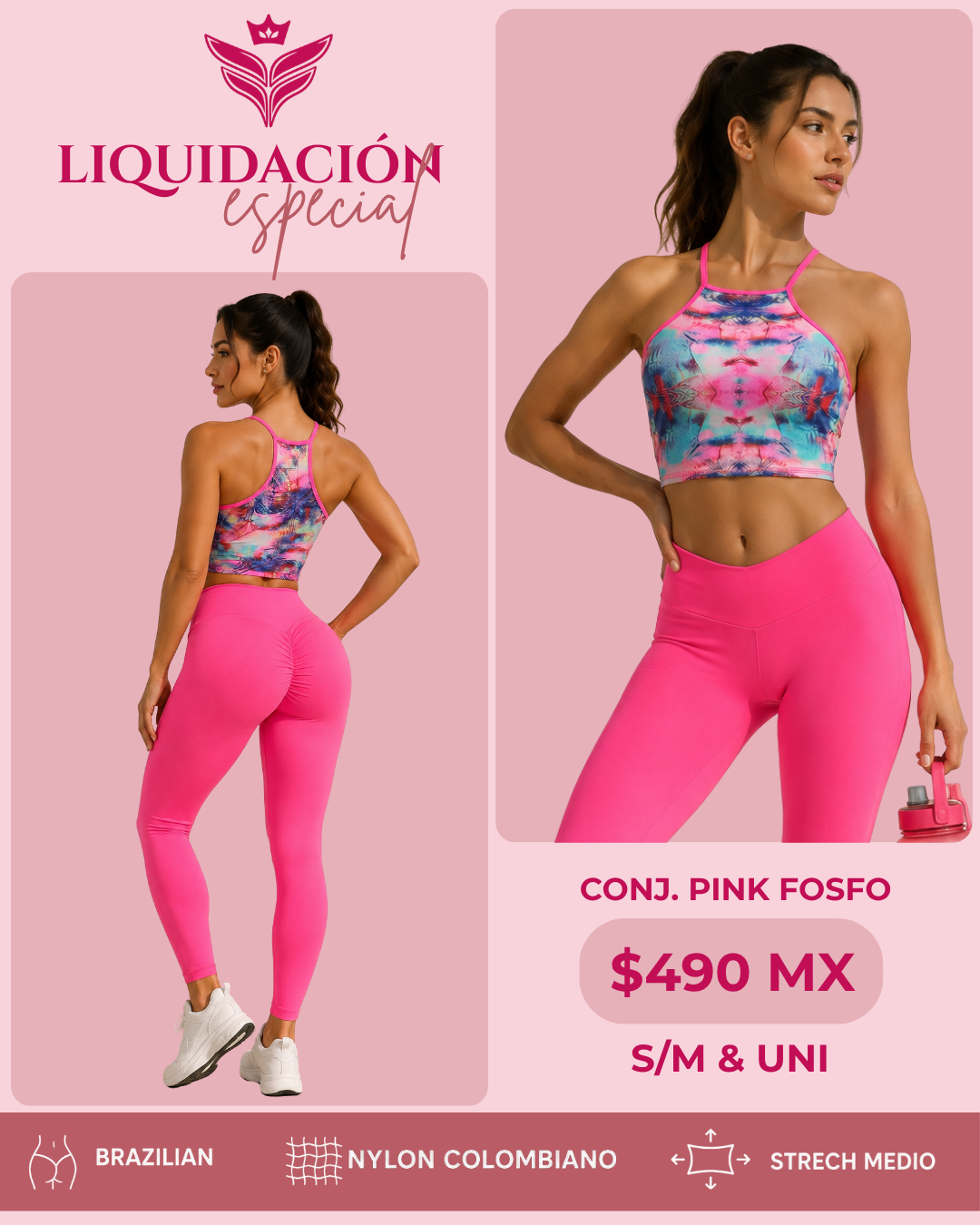Conj. pink fosfo