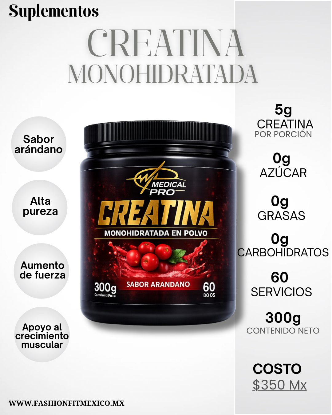 Creatina Monohidratada