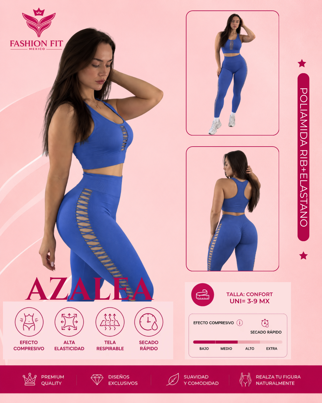 Conj. Azalea Blue