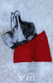 D144 Conj. short red