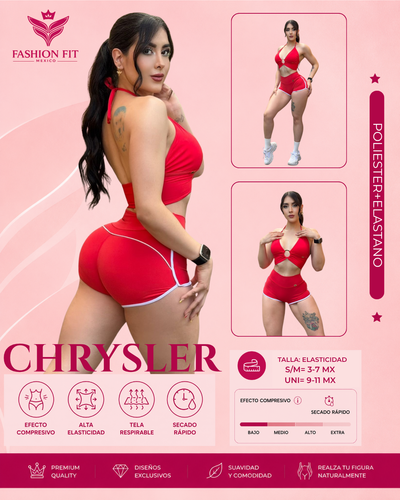 Conj. Chrysler red