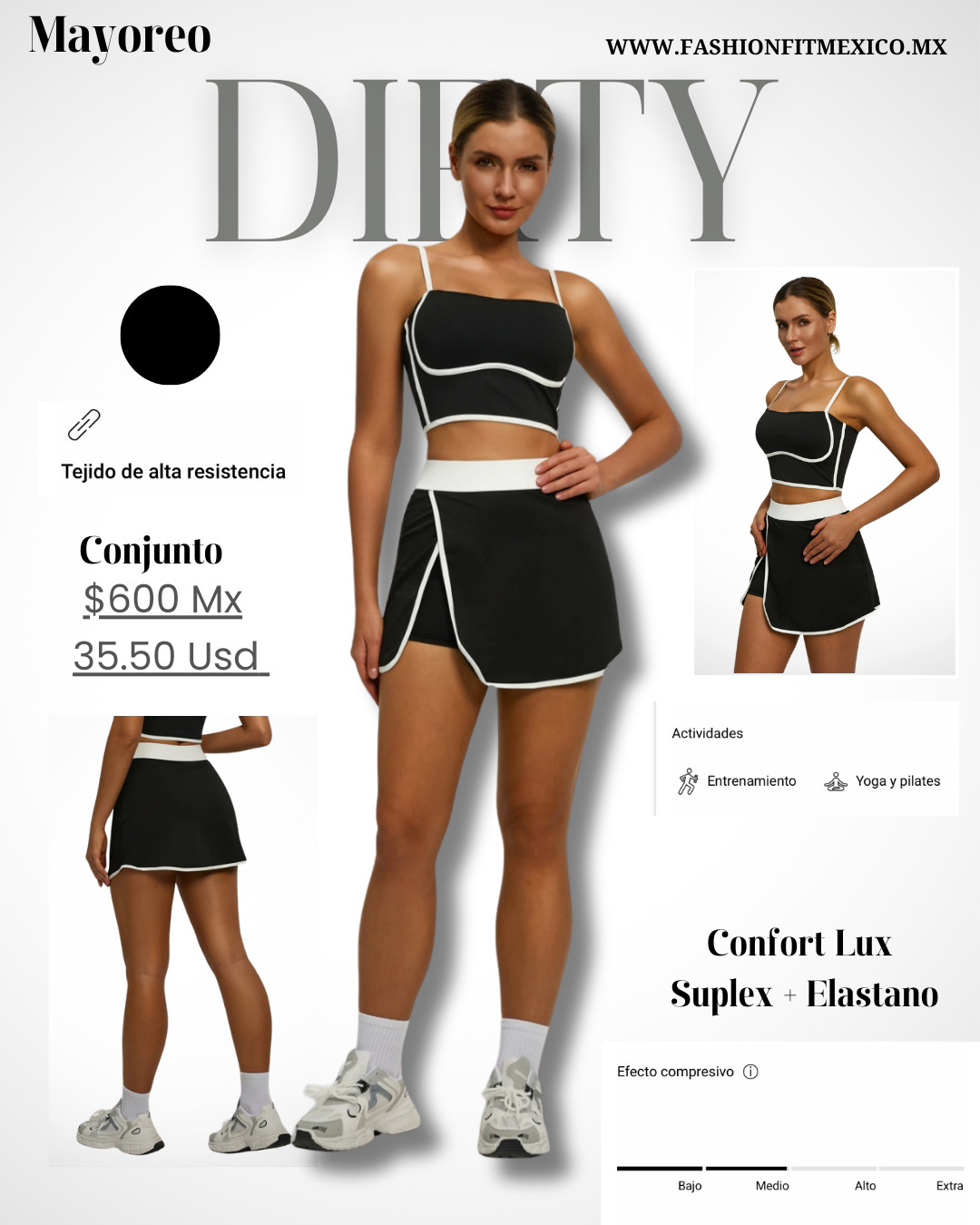 Mayoreo Dirty Black