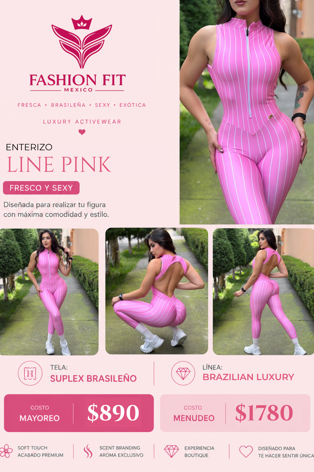 Mayoreo Line Pink