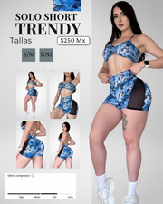 Short individual trendy jeans