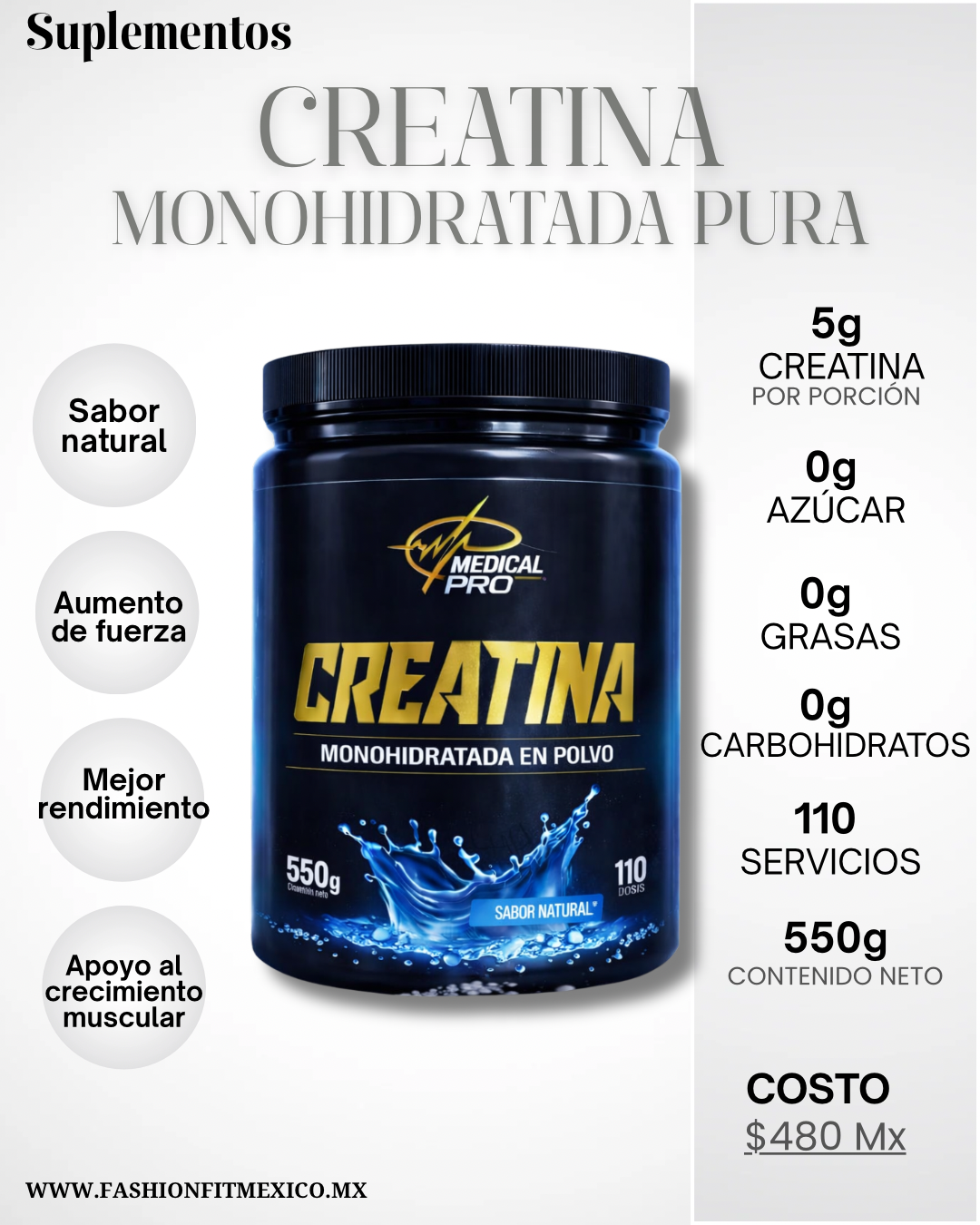 Creatina Monohidratada