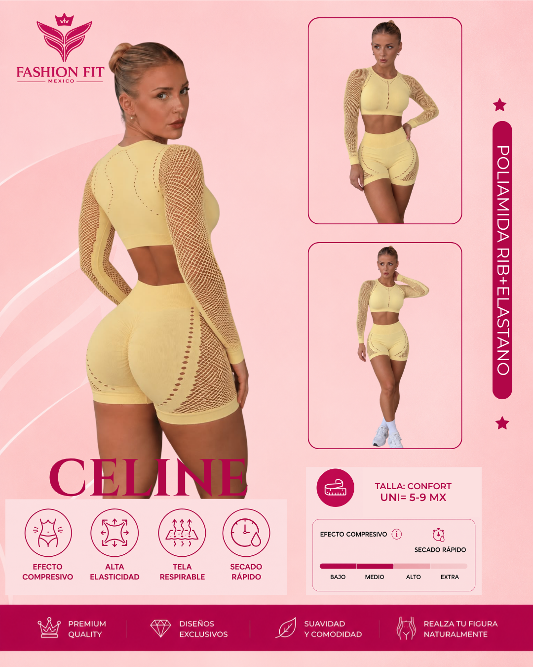 Conj. Celine Yellow