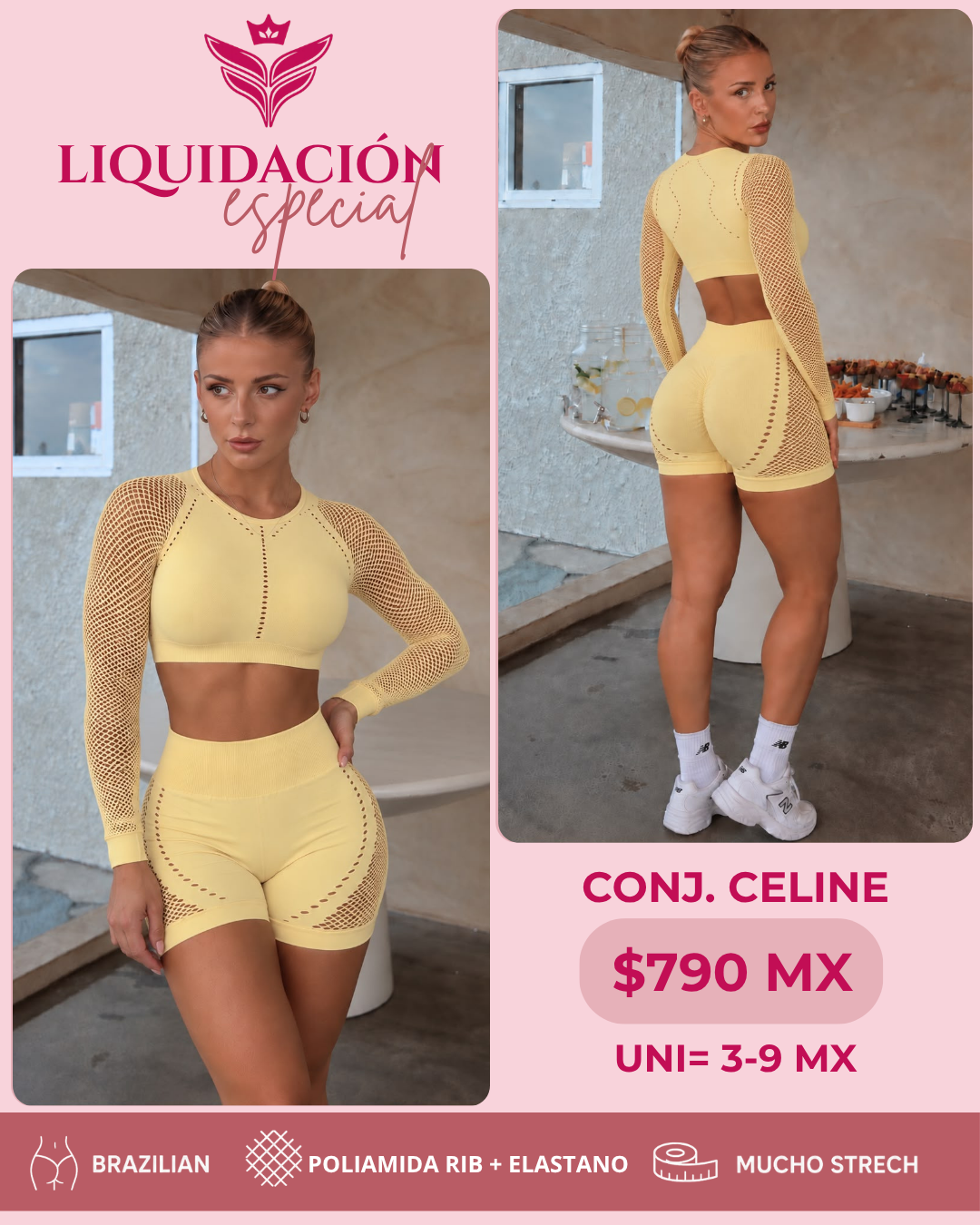 Conj. Celine Yellow