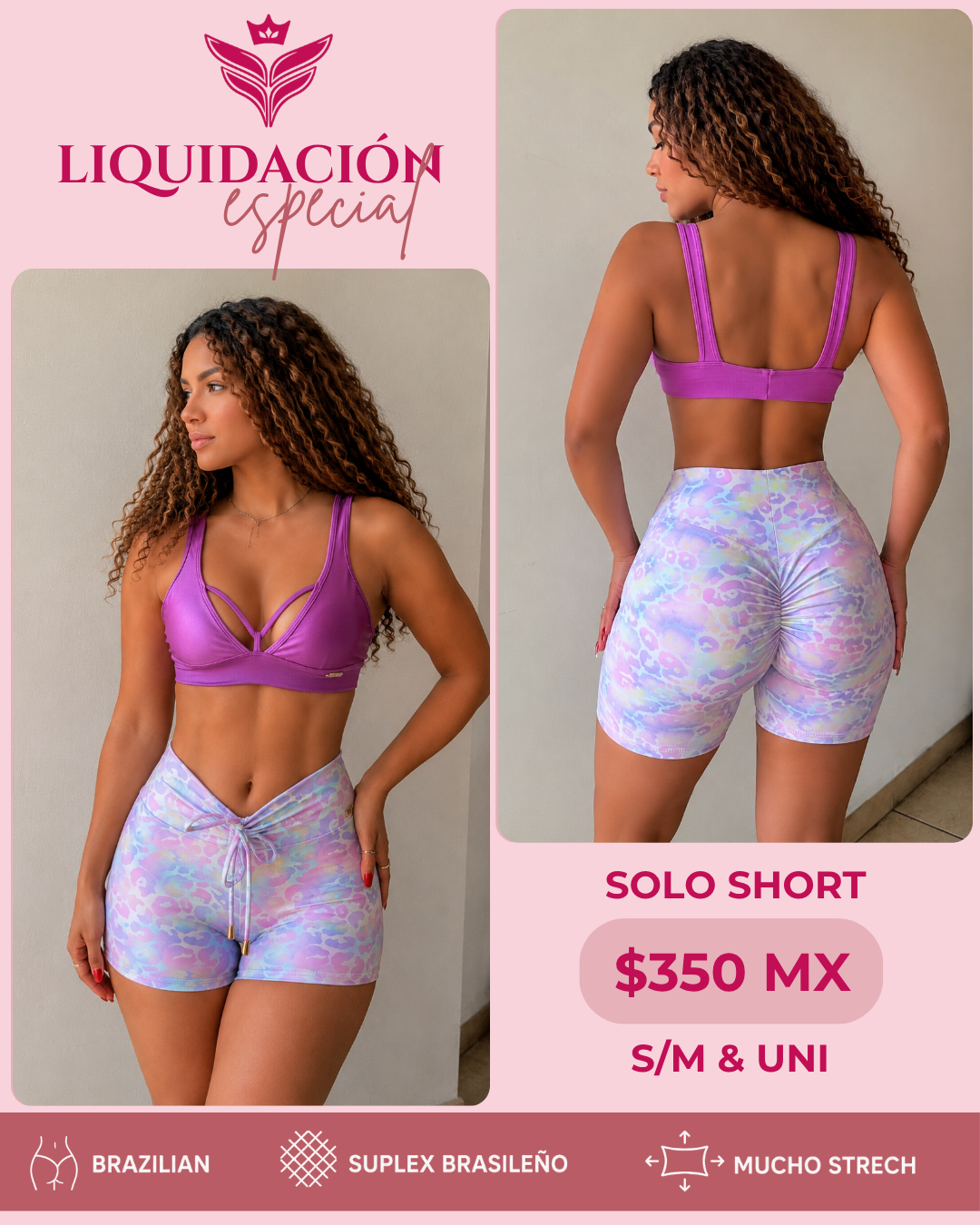 Short Divina purple
