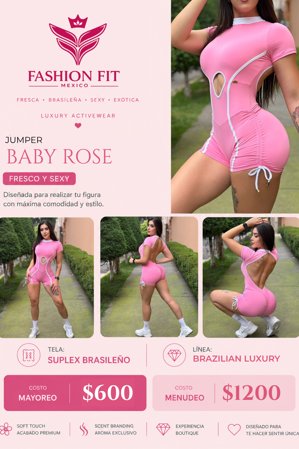 Mayoreo Baby Rose