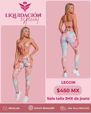 Leggin Mármol Melon