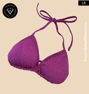Top bikini purple