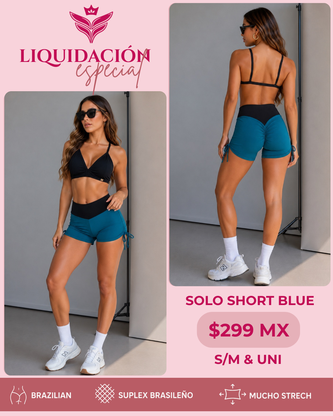 Short Blue Jaki
