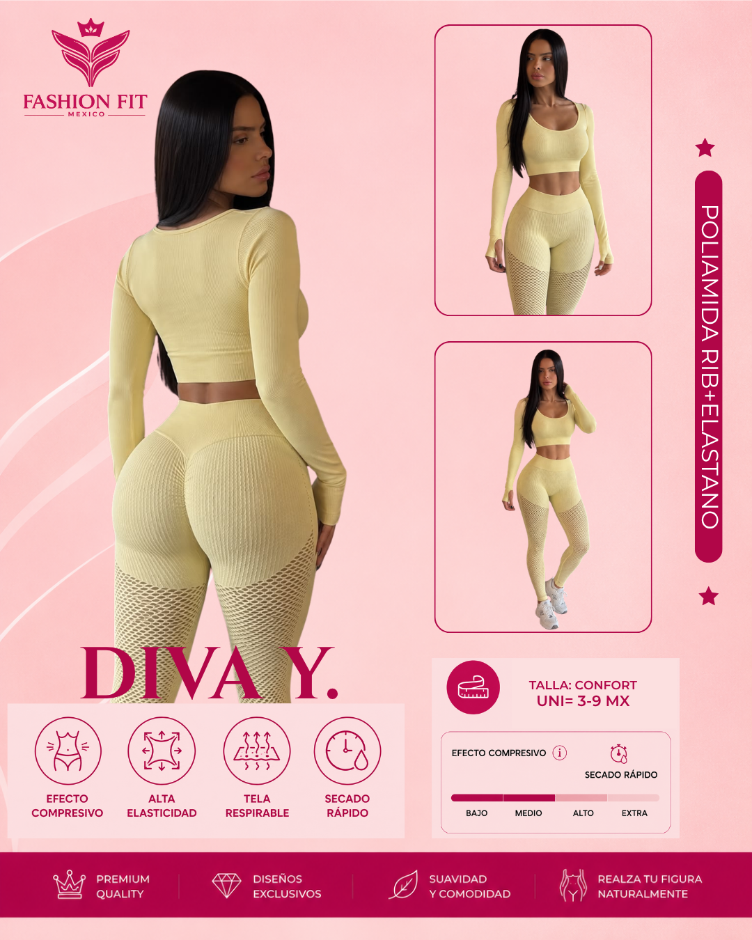 Conj. Diva Yellow