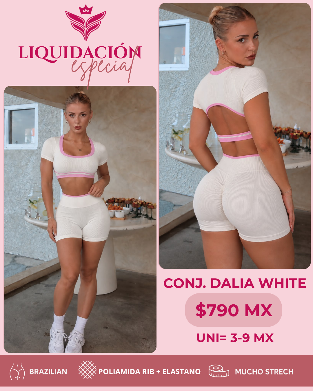 Conj. Dalia White