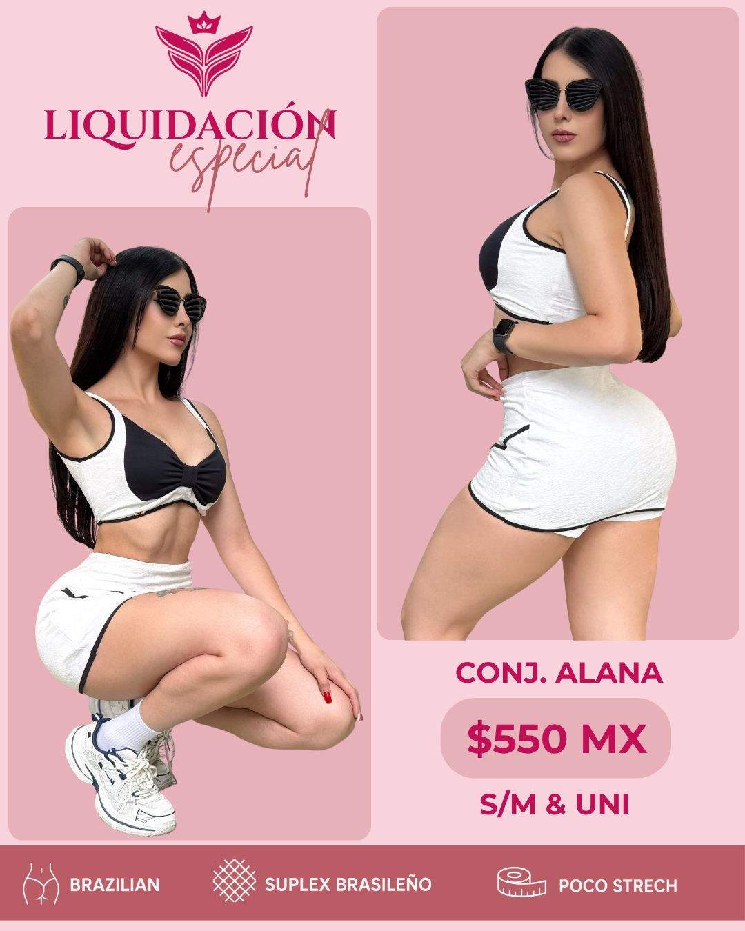 Conj. falda alana