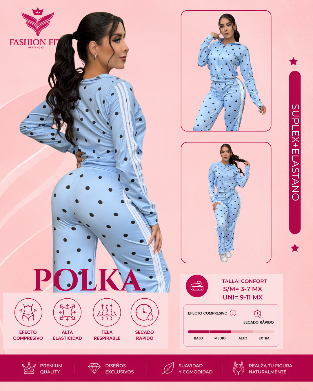 Conj. Polka Sky