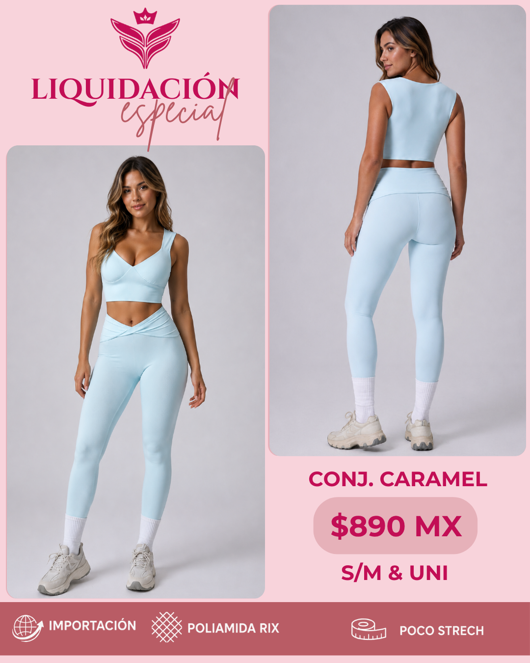 Conj. Caramel Mint