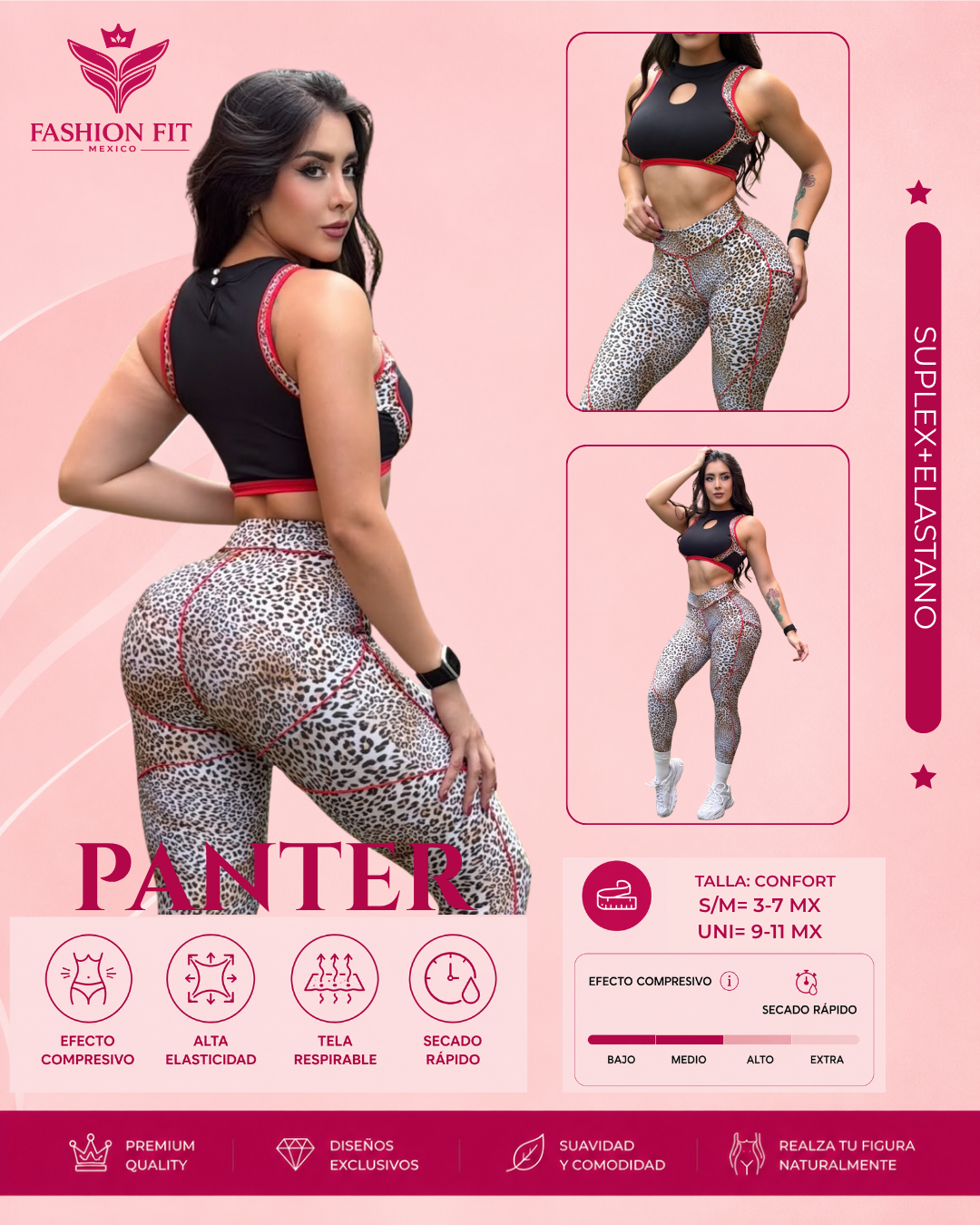 Conj. Panter Print