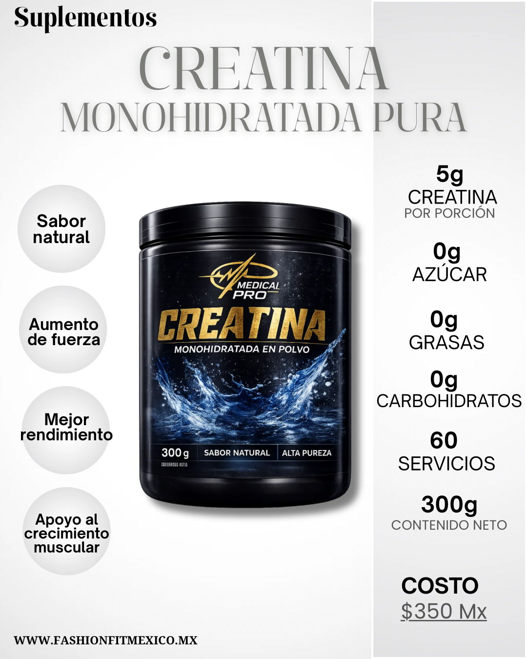 Creatina Monohidratada