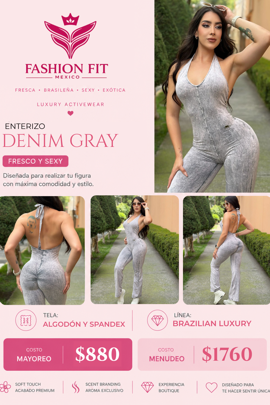 Mayoreo Denim Gray