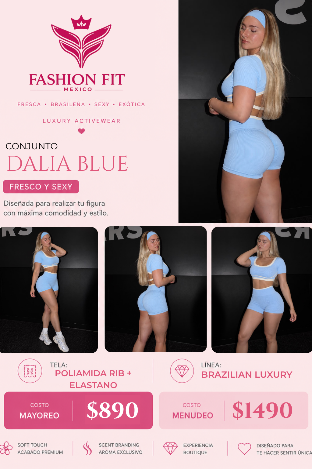Mayoreo Dalia Blue