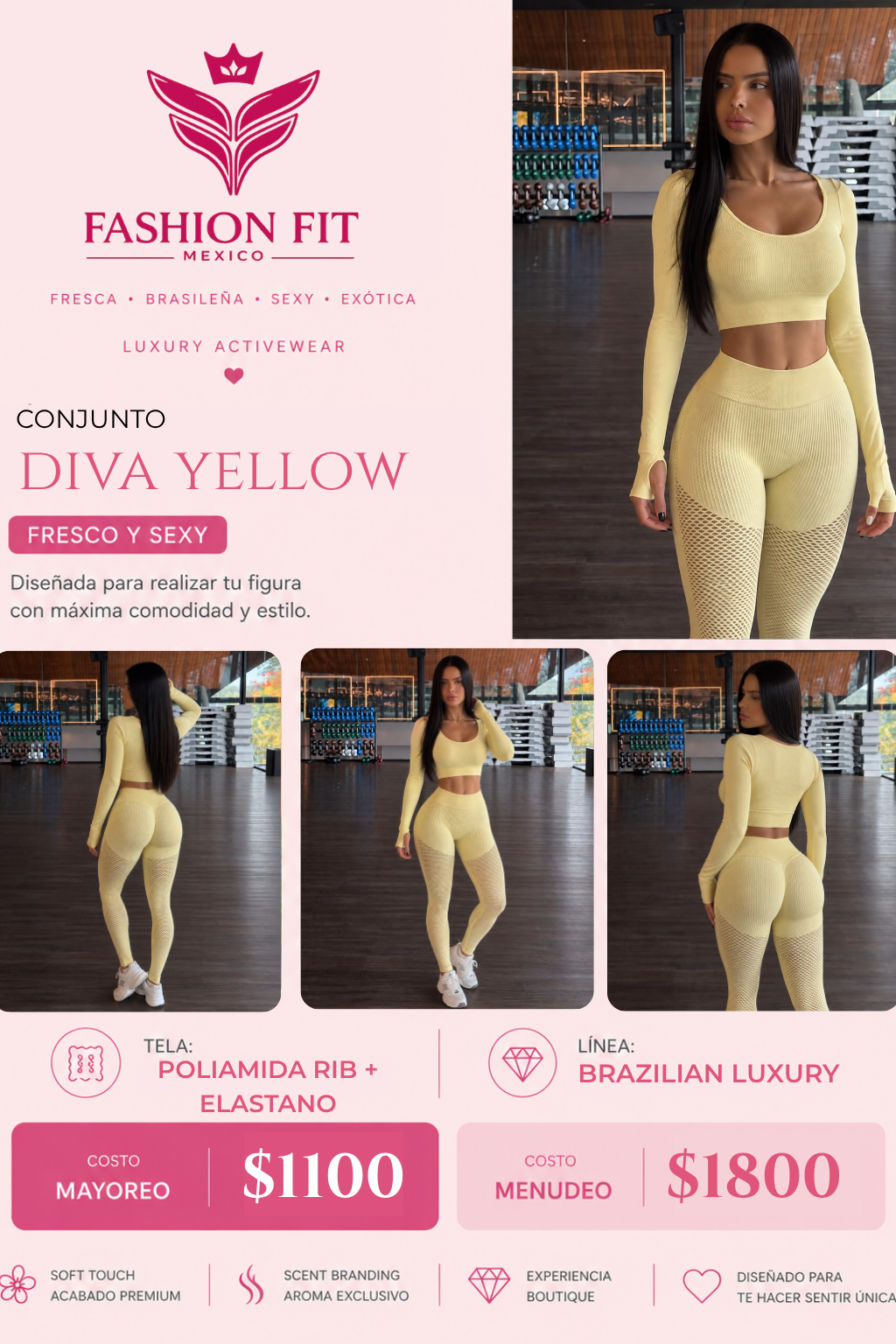 Mayoreo Diva Yellow