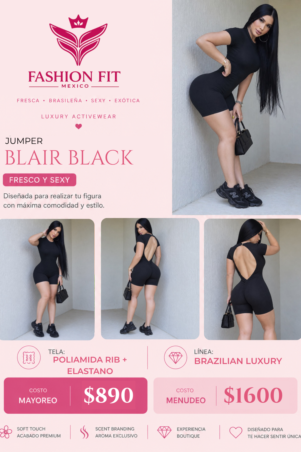 Mayoreo Blair Black