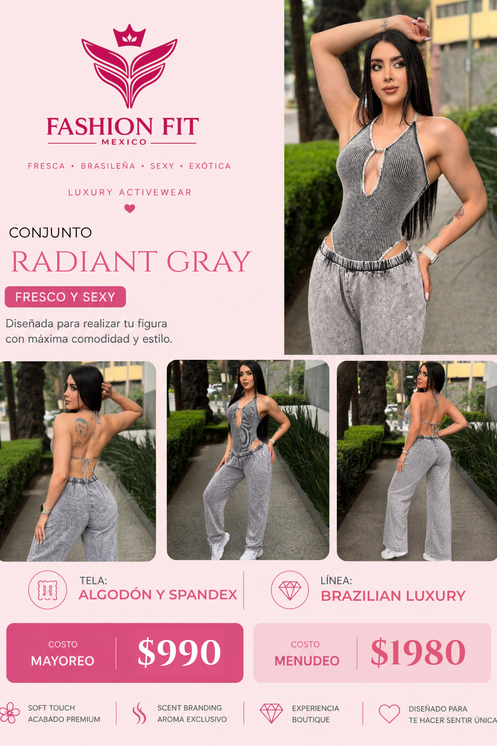 Mayoreo Radiant Gray
