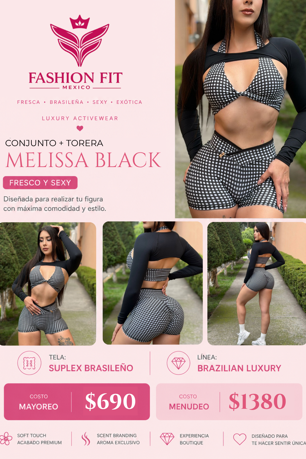 Mayoreo Melissa Black