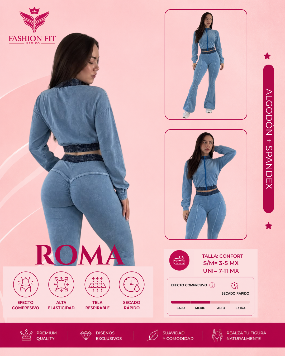 Conj. Roma Blue