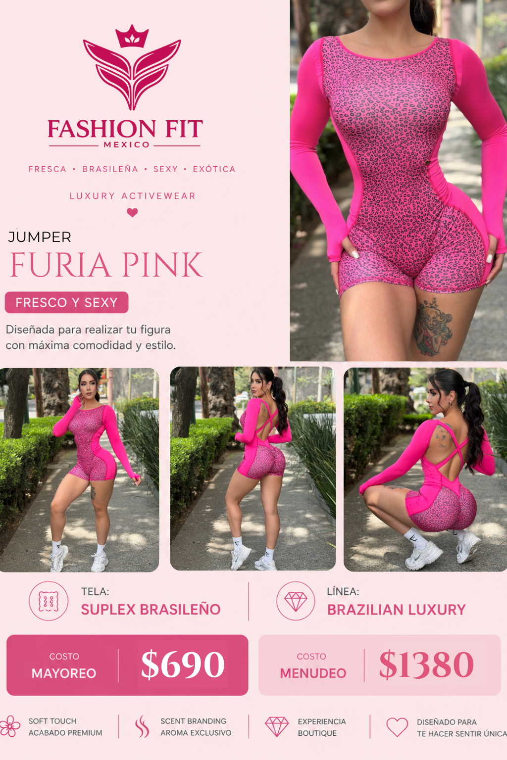 Mayoreo Furia Pink