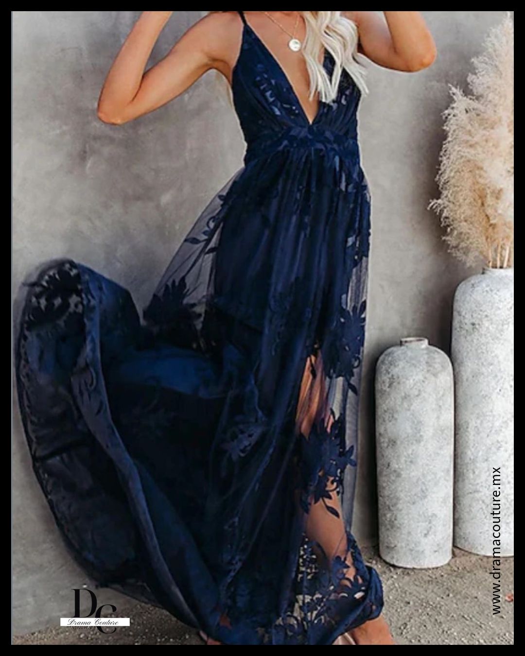V95 Vestido largo