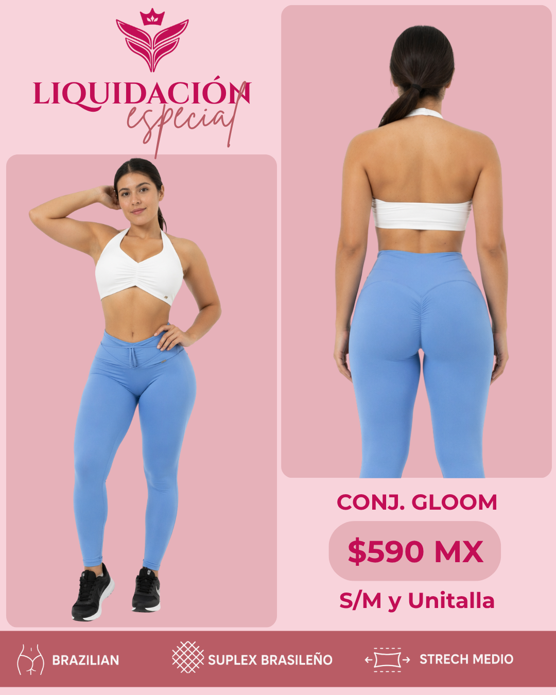 Solo leggin Gloom Blue