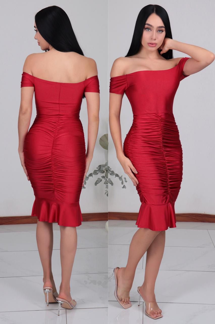 V167 Vestido corto