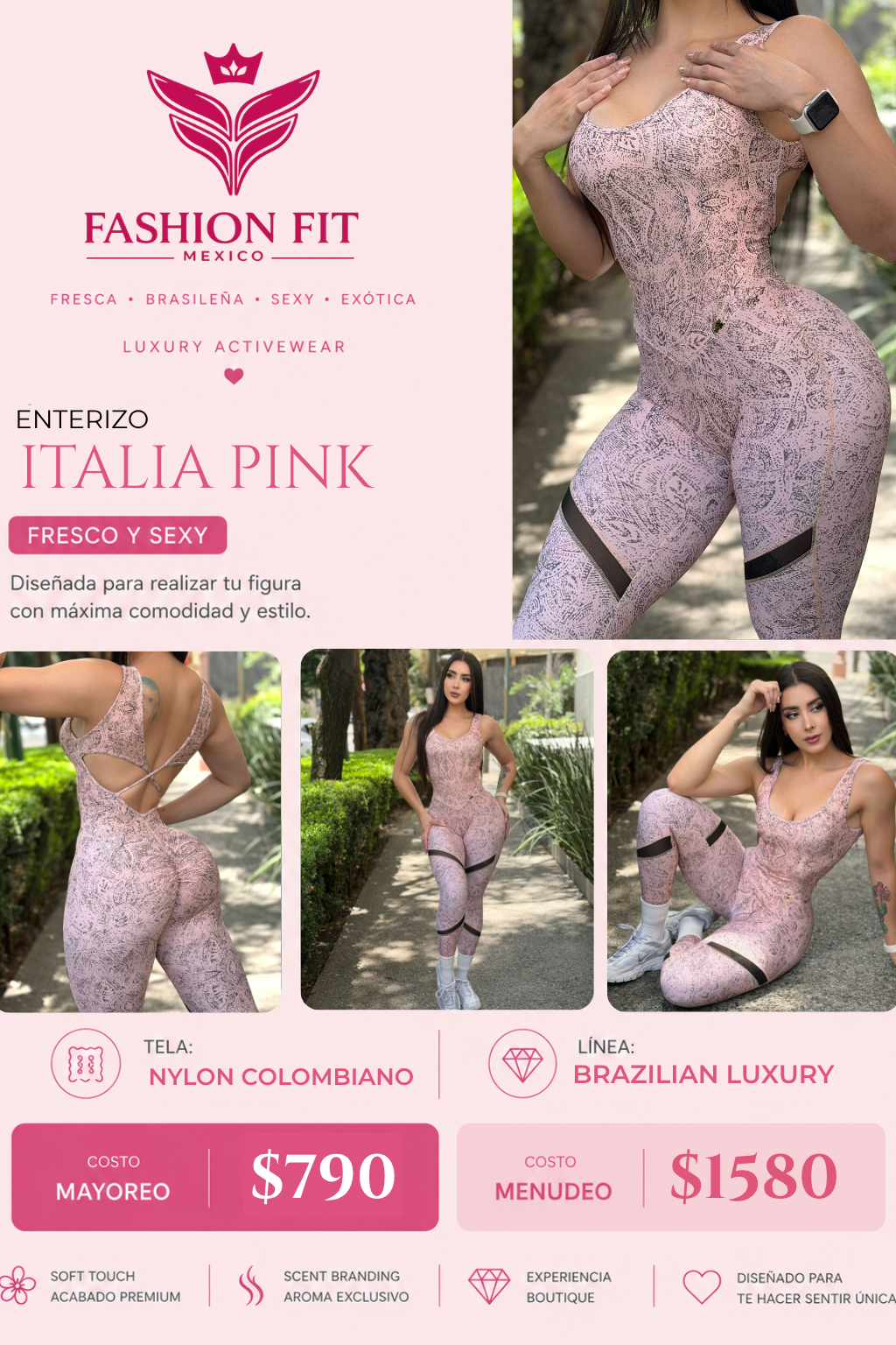Mayoreo Italia Pink