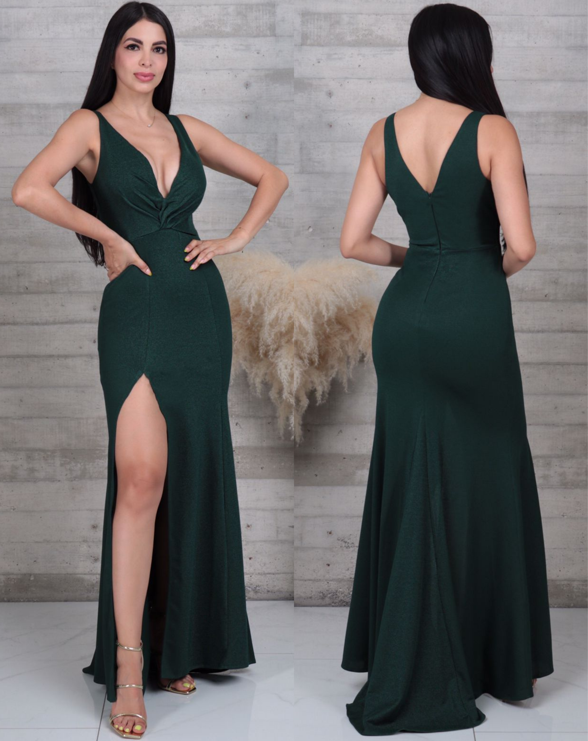 V42 Vestido largo