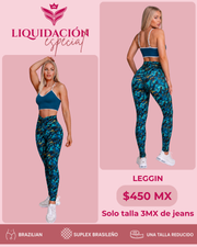 Leggin Mármol Blue